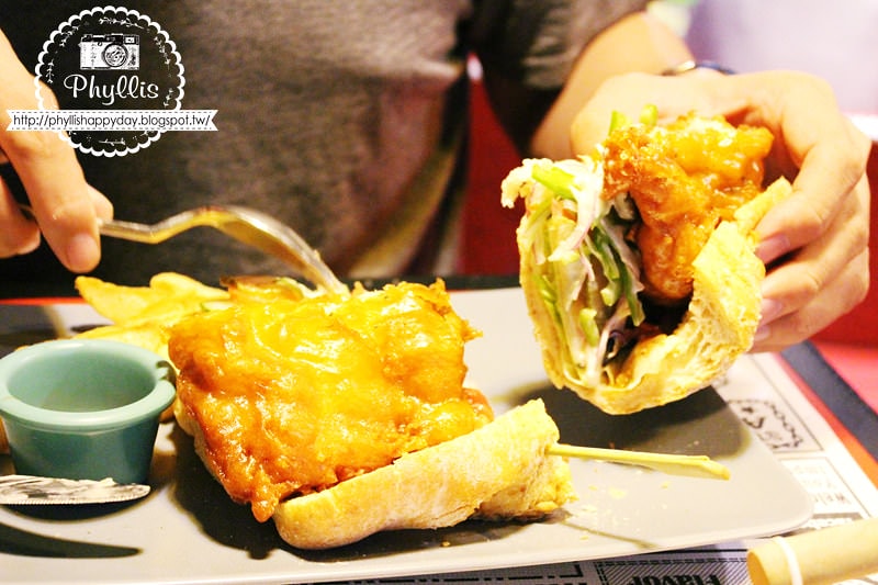 【Allin飽庫】份量多食材新鮮｜驚呼連連的美式風格巷弄小店｜台中早午餐推薦｜台中北區餐廳｜台中餐廳