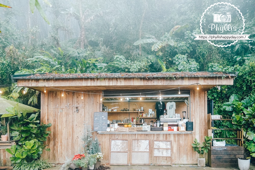 上山喝咖啡點餐櫃台｜木造小屋風格咖啡店櫃台實拍