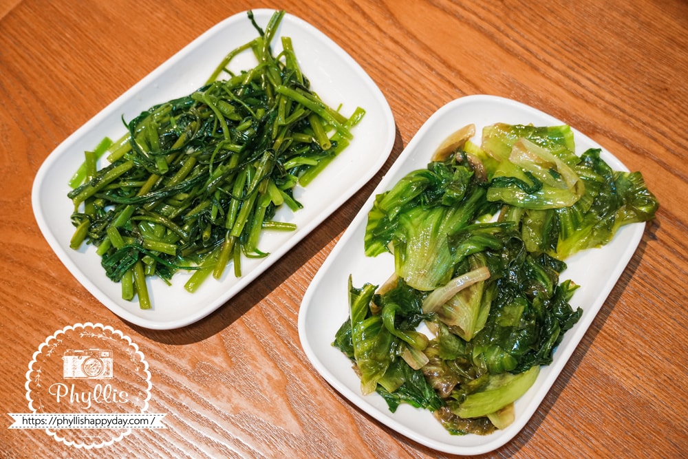 VASO弘肉燥飯舖燙青菜｜清爽搭配的台南傳統小吃配菜