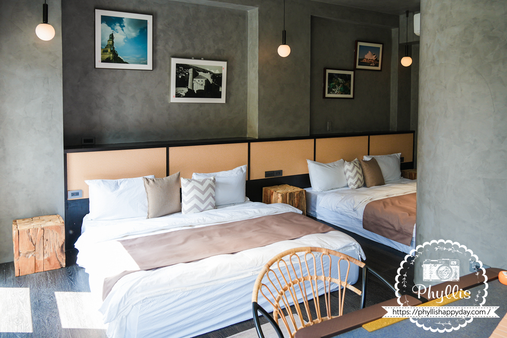 淺山民宿 Rolling Hills 四人套房，空間寬敞舒適、裝潢雅緻。