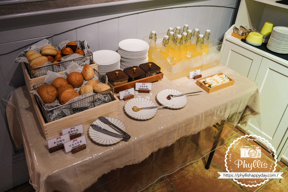 【葉綠宿・綠宿行旅 Green Hotel 草悟道館】|勤美草悟道步行5分鐘|台中親子住宿推薦|浴缸親子房實住分享|床圍需提前預約 - 第50張圖 早餐套餐菜單選項