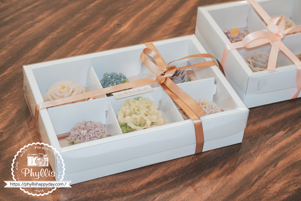 【茉莉花園Café – 手工裱花甜點禮盒】一開箱就戀愛的精品級甜點.每一朵都是可食用的花朵.一年四季都適合的質感送禮首選 - 第1張圖