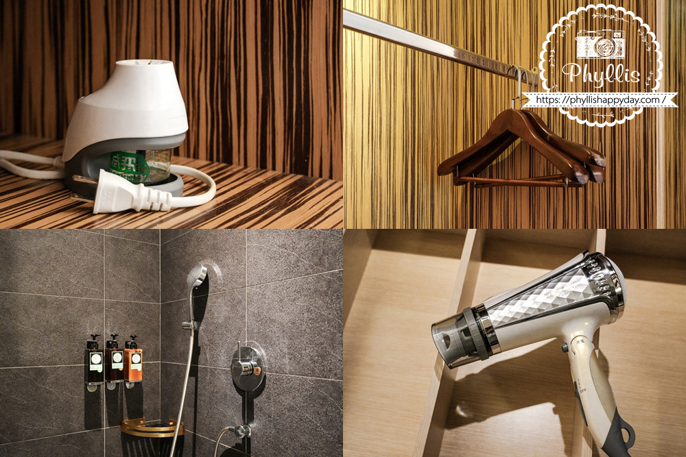 【湖畔莊園】冬山梅花湖旁的質感親子、寵物民宿|從大廳到早餐都充滿溫度,走路2分鐘就到湖邊的療癒旅程 - 第23張圖 湖畔莊園房內提供吹風機、滅蚊燈、衣架等必備設備,旅客入住更方便自在