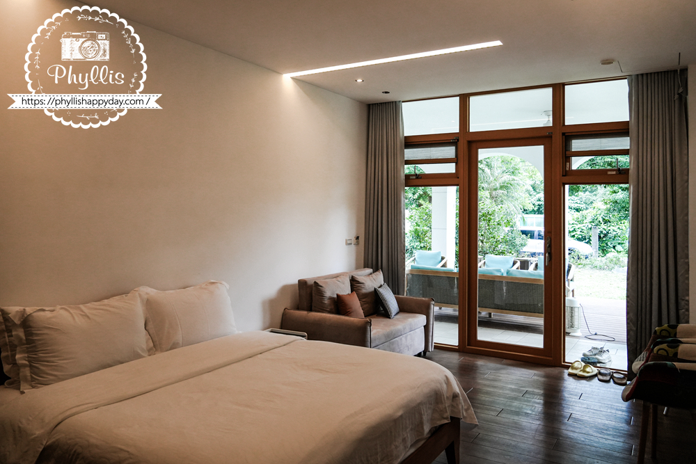 【湖畔莊園】冬山梅花湖旁的質感親子、寵物民宿|從大廳到早餐都充滿溫度,走路2分鐘就到湖邊的療癒旅程 - 第28張圖 湖畔莊園提供寵物友善房型,毛孩也能一起旅行入住