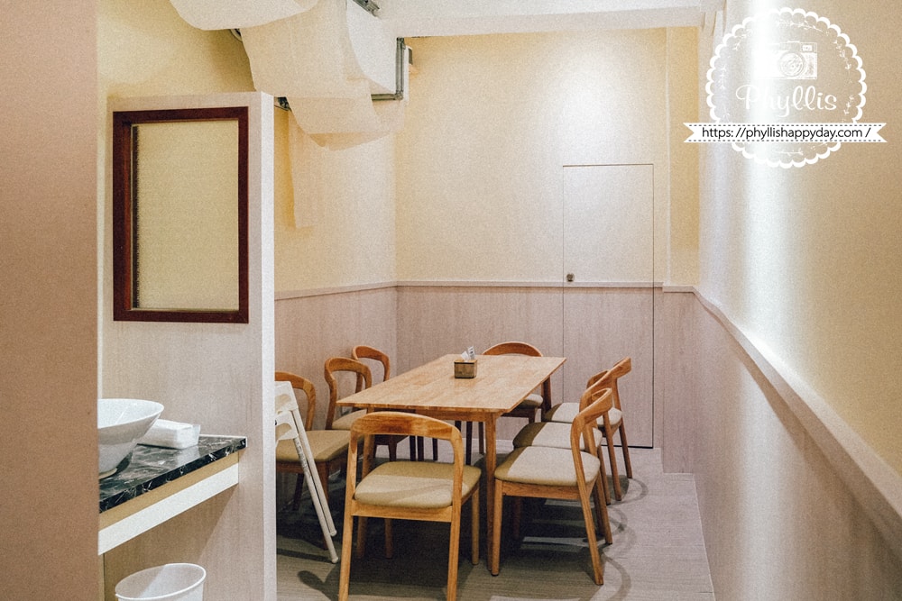 桃園龍潭阿姆阿姆早餐店最裡面座位區舒適內用空間