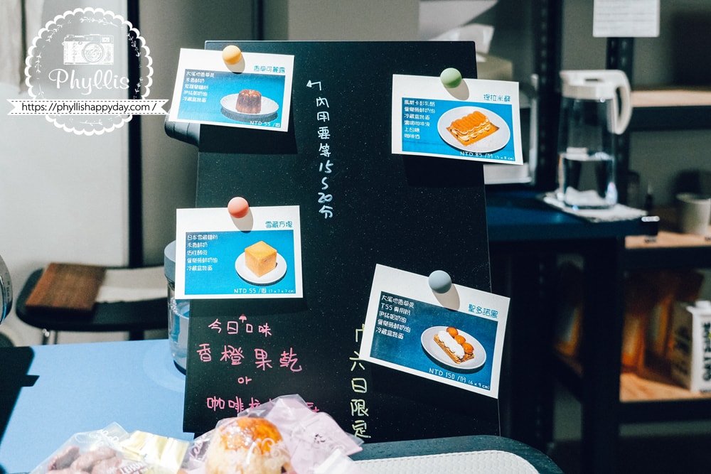 卡法日常淺焙咖啡店甜點櫃｜龍潭手工甜點推薦
