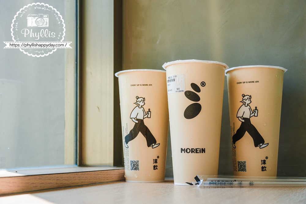 【沫飲MOREiN-桃園龍潭店】龍潭新開幕飲料店開箱!主打蕎麥茶與舒適內用空間,喝完讓人想再訪 - 第14張圖 龍潭飲料店推薦沫飲MOREiN人氣飲品,黃金蕎麥茶、柚香綠抹茶與香韻青蘋實拍分享