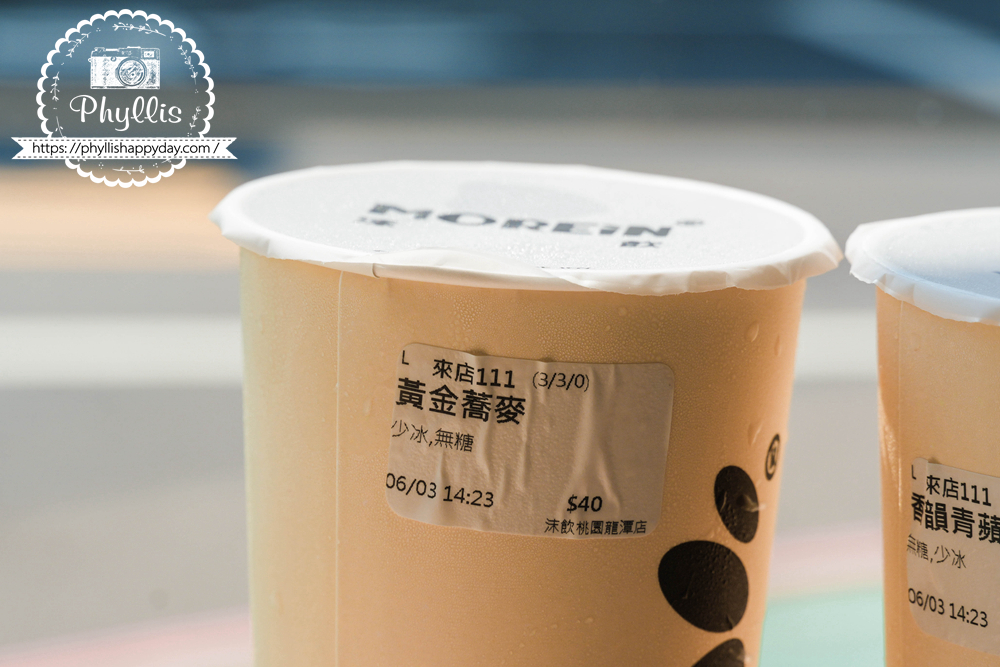 【沫飲MOREiN-桃園龍潭店】龍潭新開幕飲料店開箱!主打蕎麥茶與舒適內用空間,喝完讓人想再訪 - 第15張圖 沫飲MOREiN黃金蕎麥茶,蕎麥香氣濃郁順口的龍潭人氣茶飲