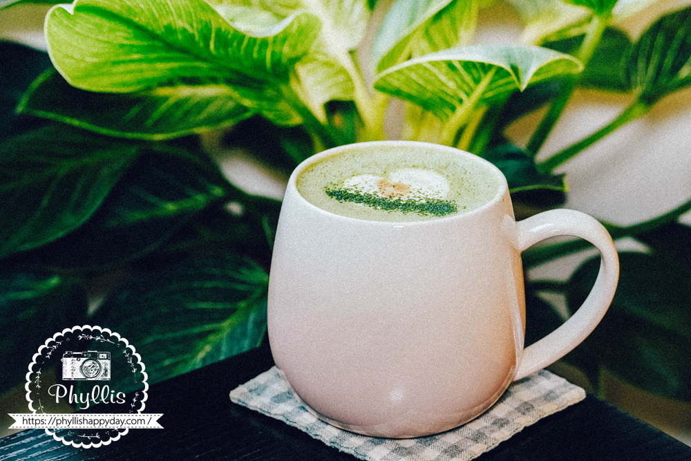 SweetBang Cafe抹茶咖啡拿鐵，桃園龍潭咖啡廳特色飲品推薦