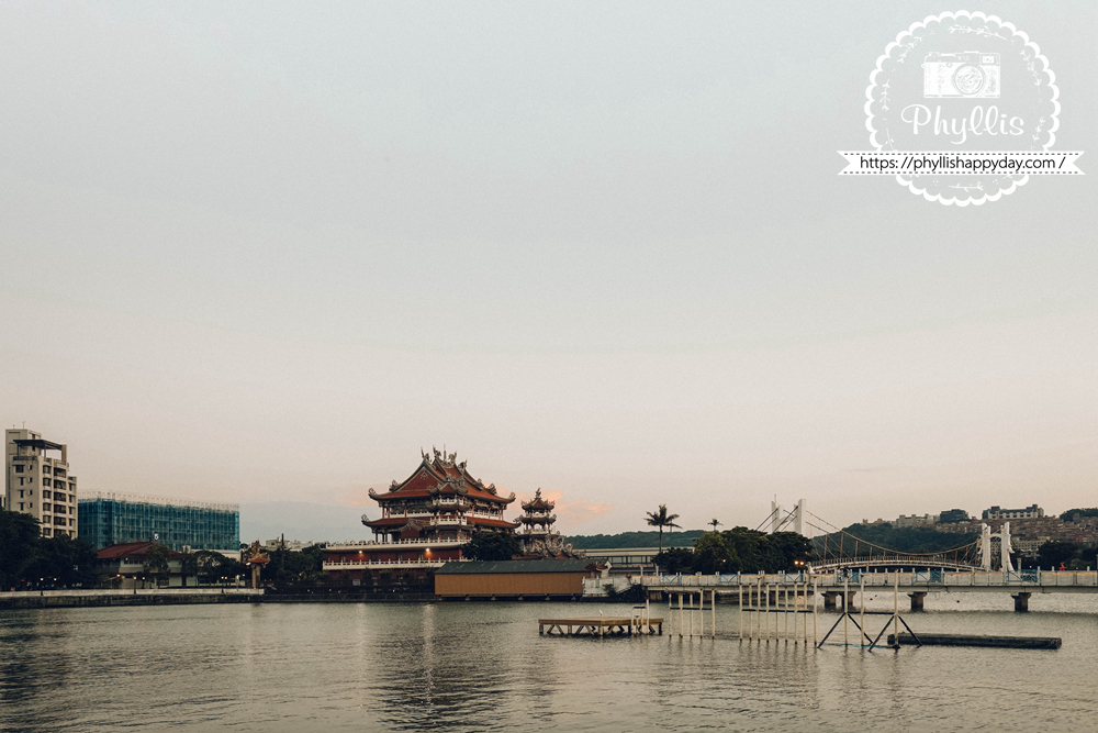 桃園龍潭大池夕陽景色，許許 Hsu Hsu 餐廳附近可順遊的龍潭景點與散步路線