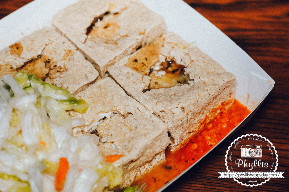 功夫臭豆腐美味特寫,桃園龍潭東龍路200巷外酥內嫩臭豆腐小吃推薦